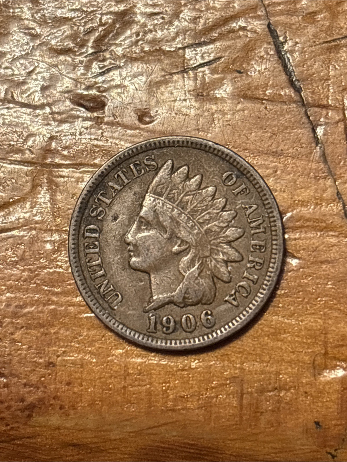 1906 1C Indian Cent