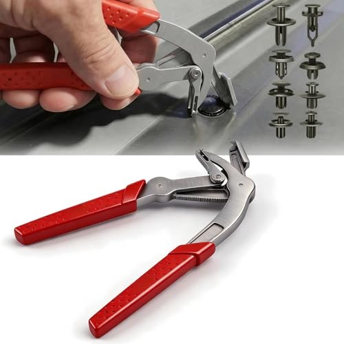 Car Clip Pliers Auto Fastener Clip Removal Pliers Trim Removal Tool Automotive