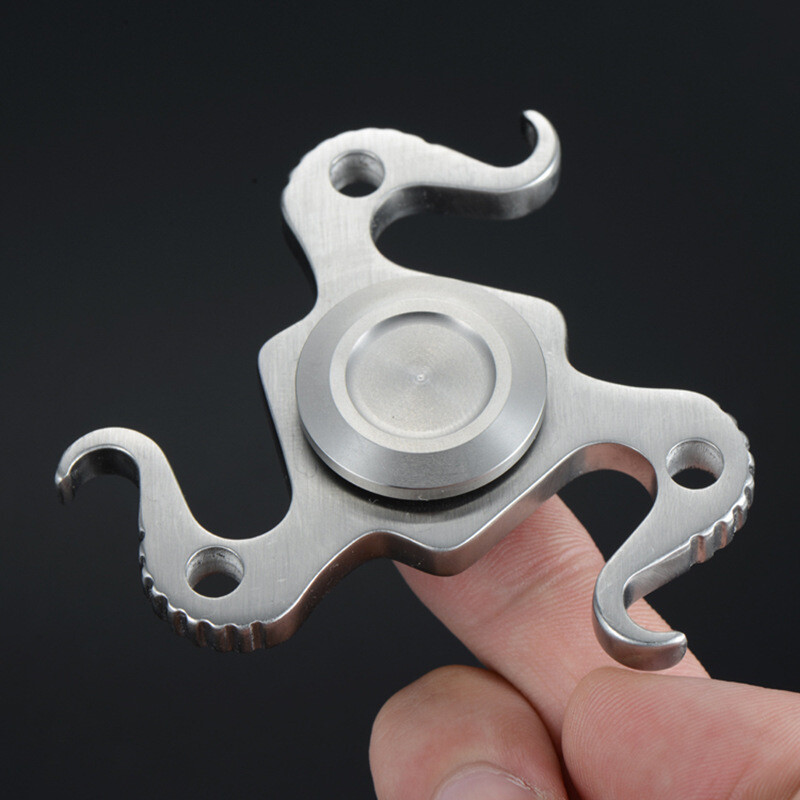 Cobra Fidget Spinner EDC Adult Metal Fidget Toys ADHD Hand Spinnr Stress Relief