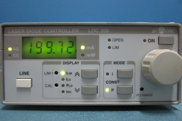 Profile (Thorlabs) LDC 200 Laser Diode Controller