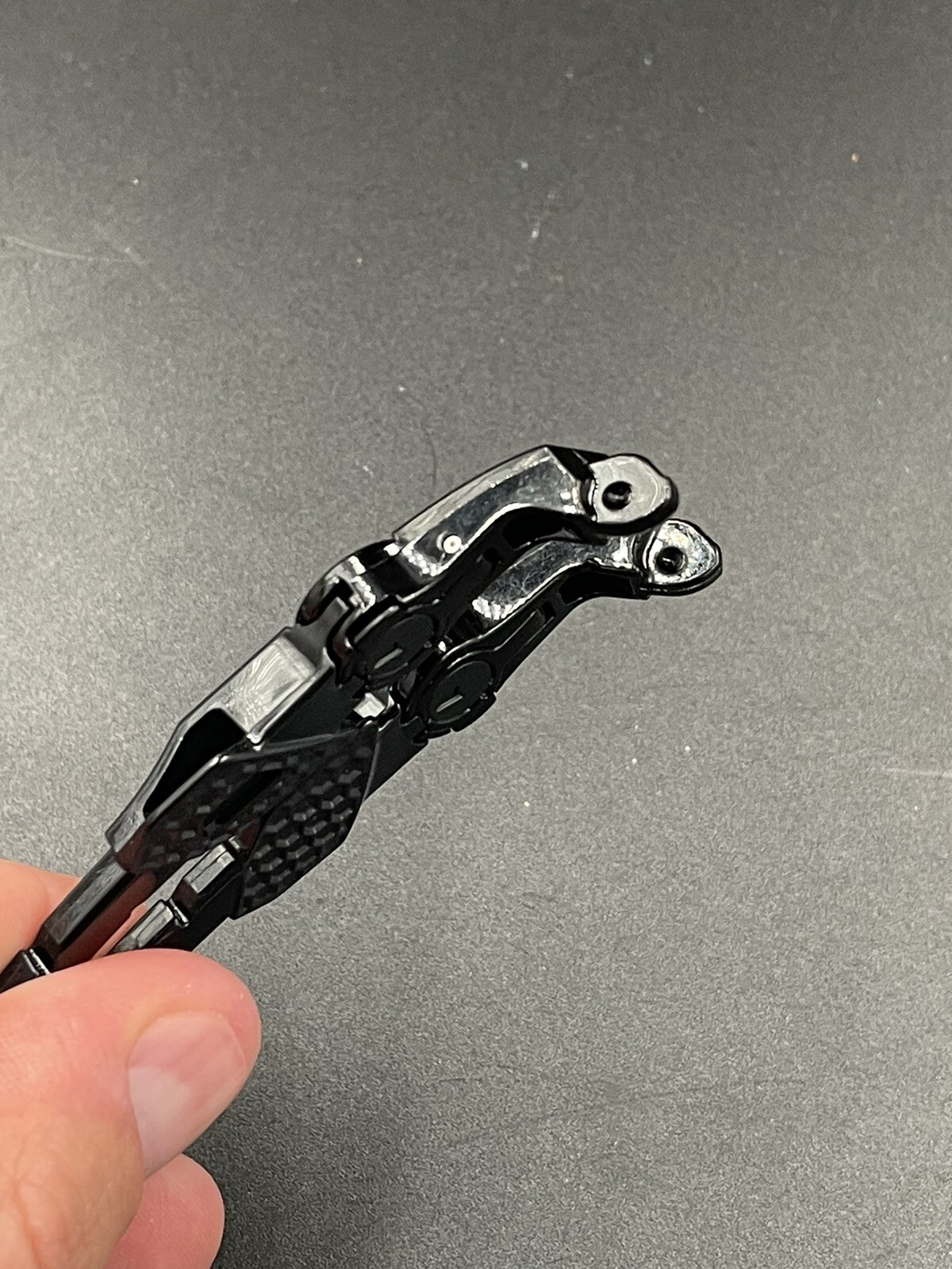 Oakley Kato Polished Black Authentic Replacement Arms(With Icons)
