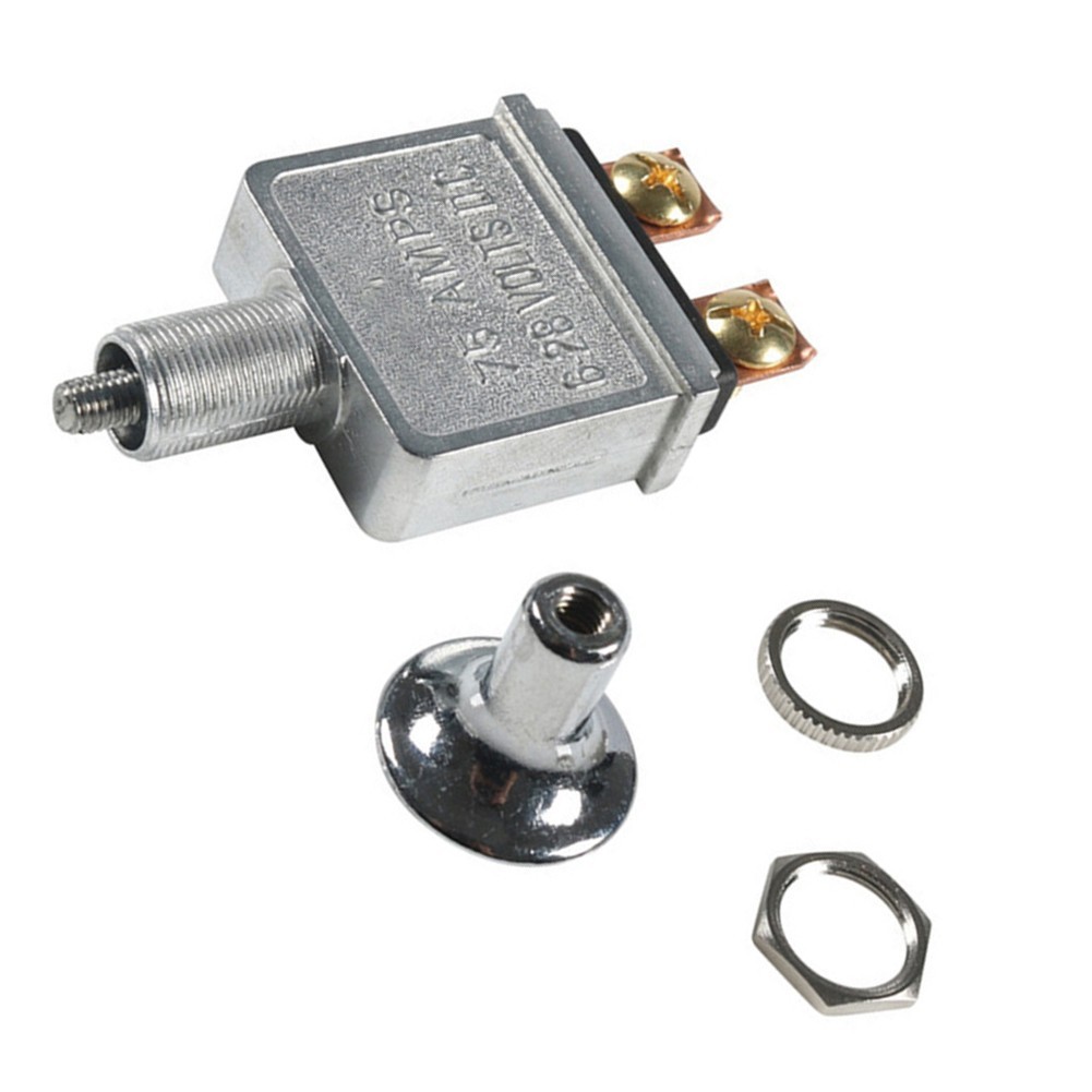 Push for pull Switch for 2 Pack 75 Amp 628V DC SPST for 2 Position with for