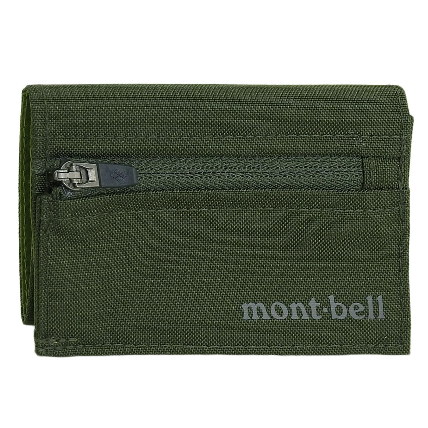 Montbell Men's Wallet, Rady-style Tri-fold Wallet, Mini Wallet, Compact Nylon