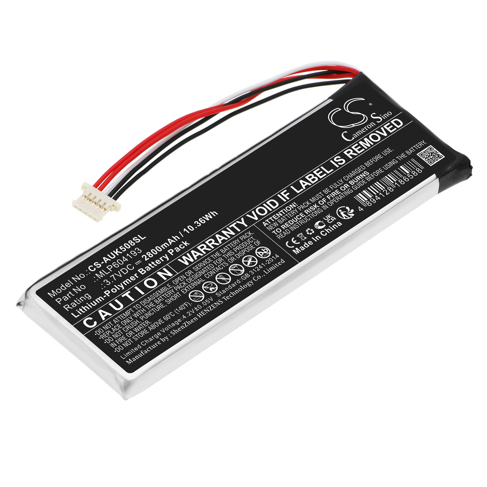 Battery for Autel MaxiTPMS TS508,MaxiTPMS TS508K,TS408,TS508,TS508K,MLP604193