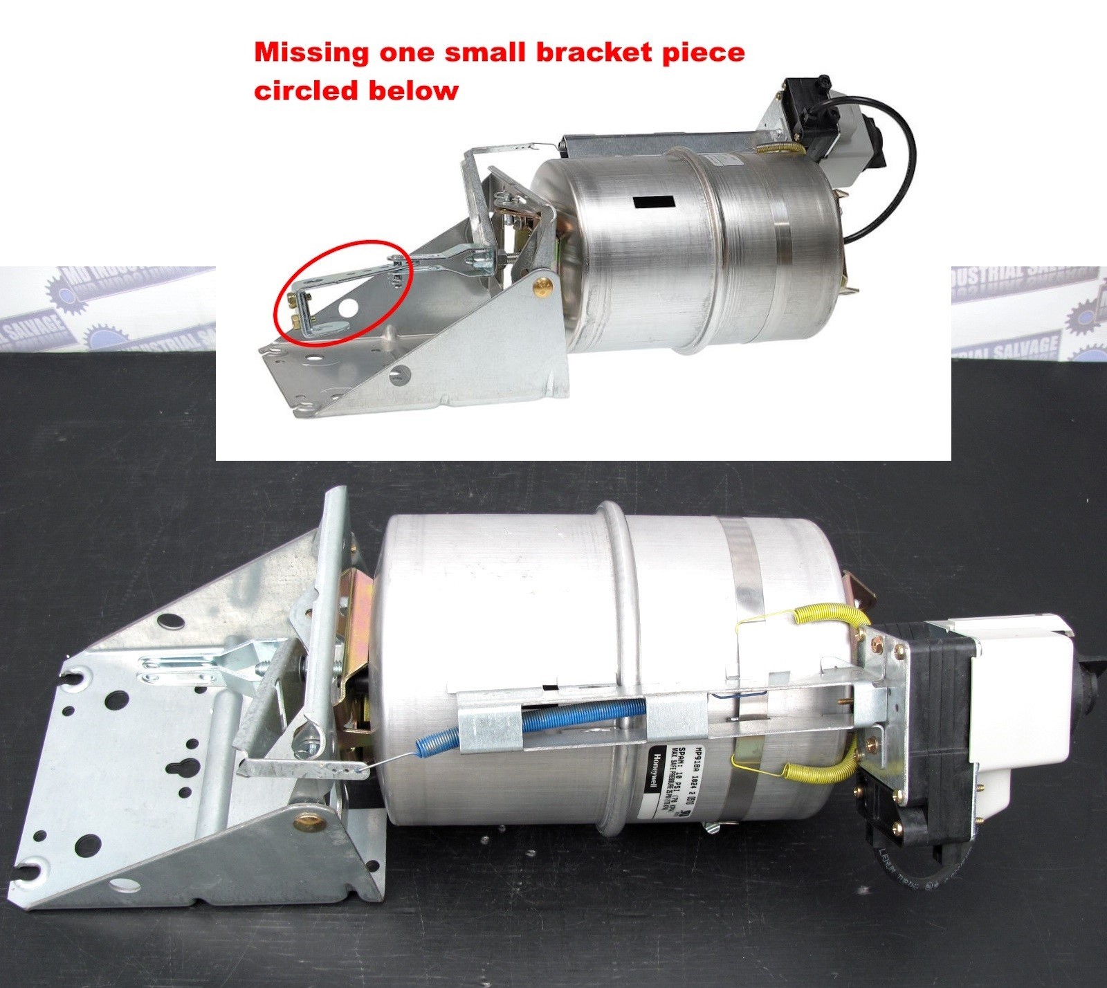 HONEYWELL - MP918A1024 - HIGH FORCE DAMPER ACTUATOR w/ Pos Positioner 10 PSI NEW