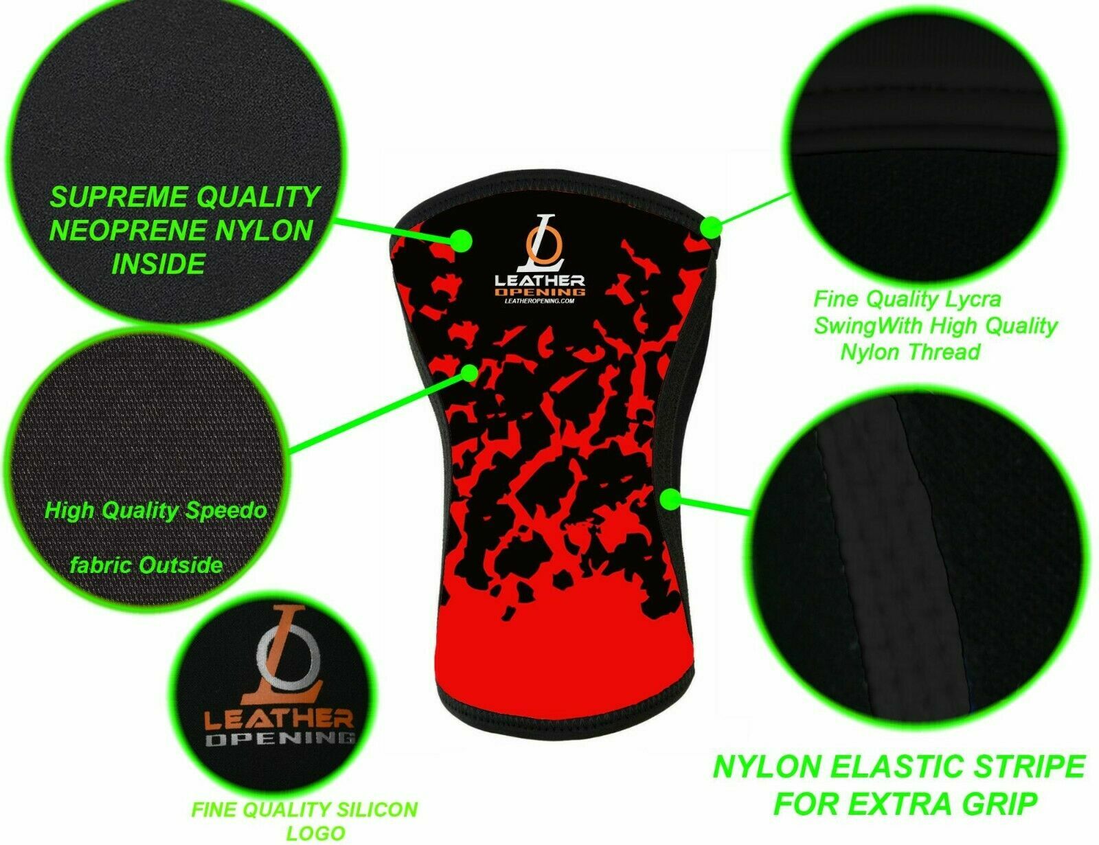 Knee Sleeve Weight Lifting Patella Knee Brace Knee Protector Weight Lifting LO
