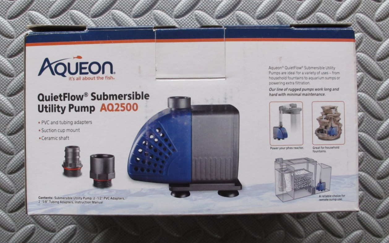 Aqueon QuietFlow Submersible Utility Pump AQ2500