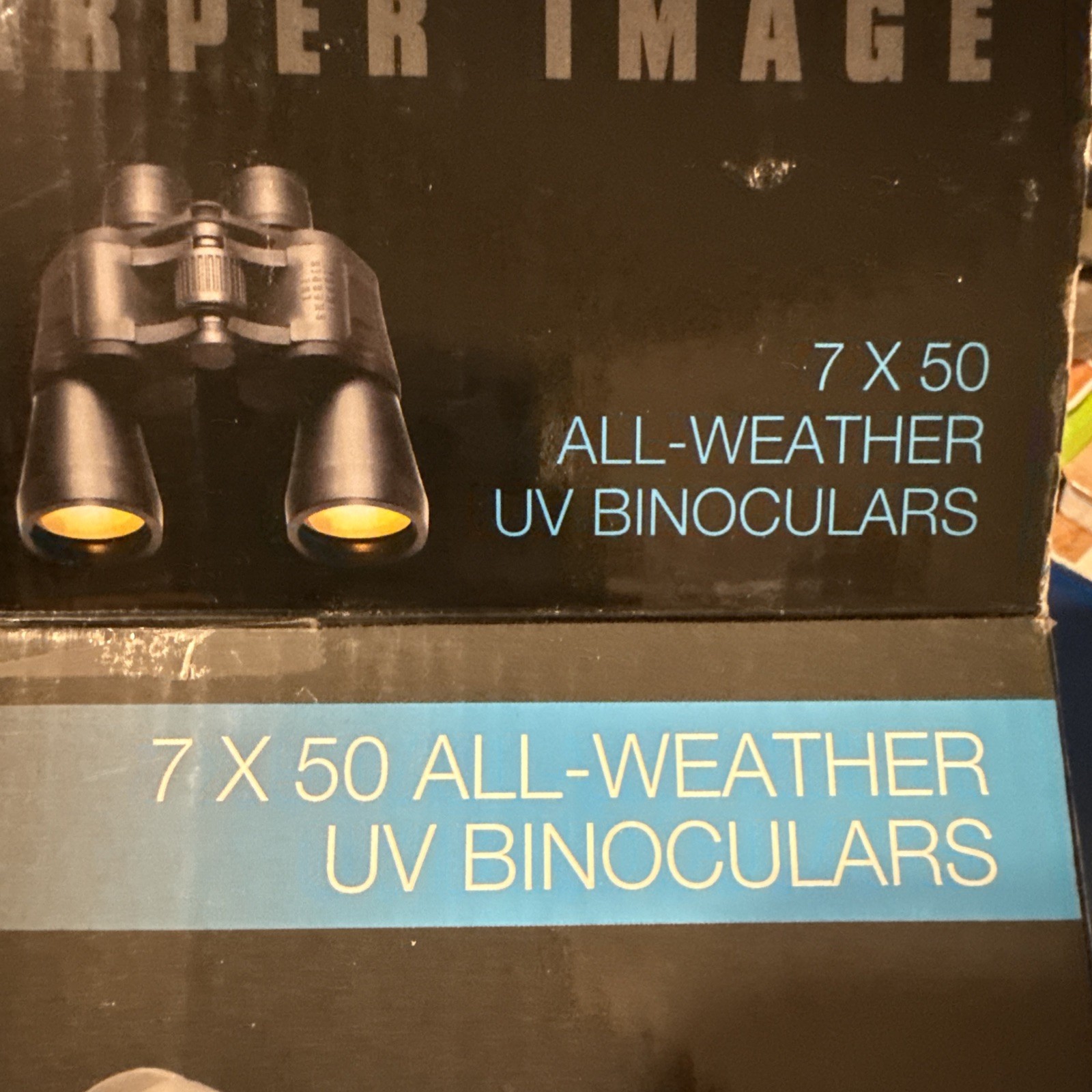 SHARPER IMAGE 7x50 Binoculars - Preowned Excellent Condition (#2)
