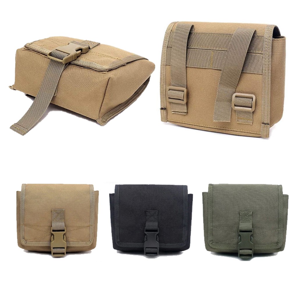 Tactical MOLLE Pouch Multi-Purpose Compact EDC Small Utility Pouch Organizer Bag
