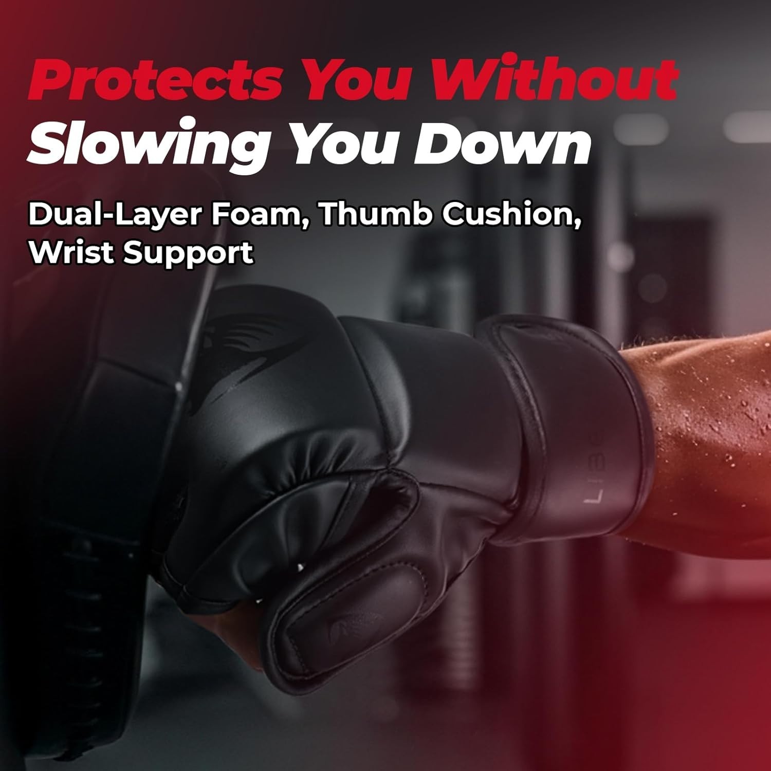 Durable Training Gloves for MMA, Kickboxing & Muay Thai - Small/Medium Size