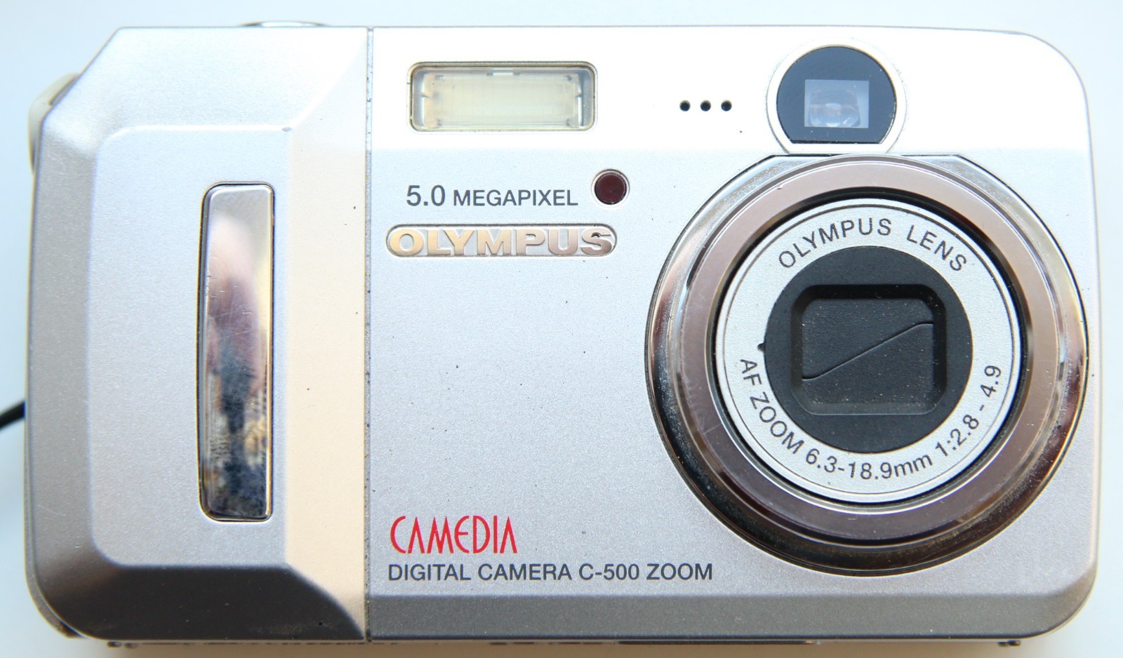 OLYMPUS Camedia C-500 5.0 MP Compact Digital Camera Silver With xD-Card