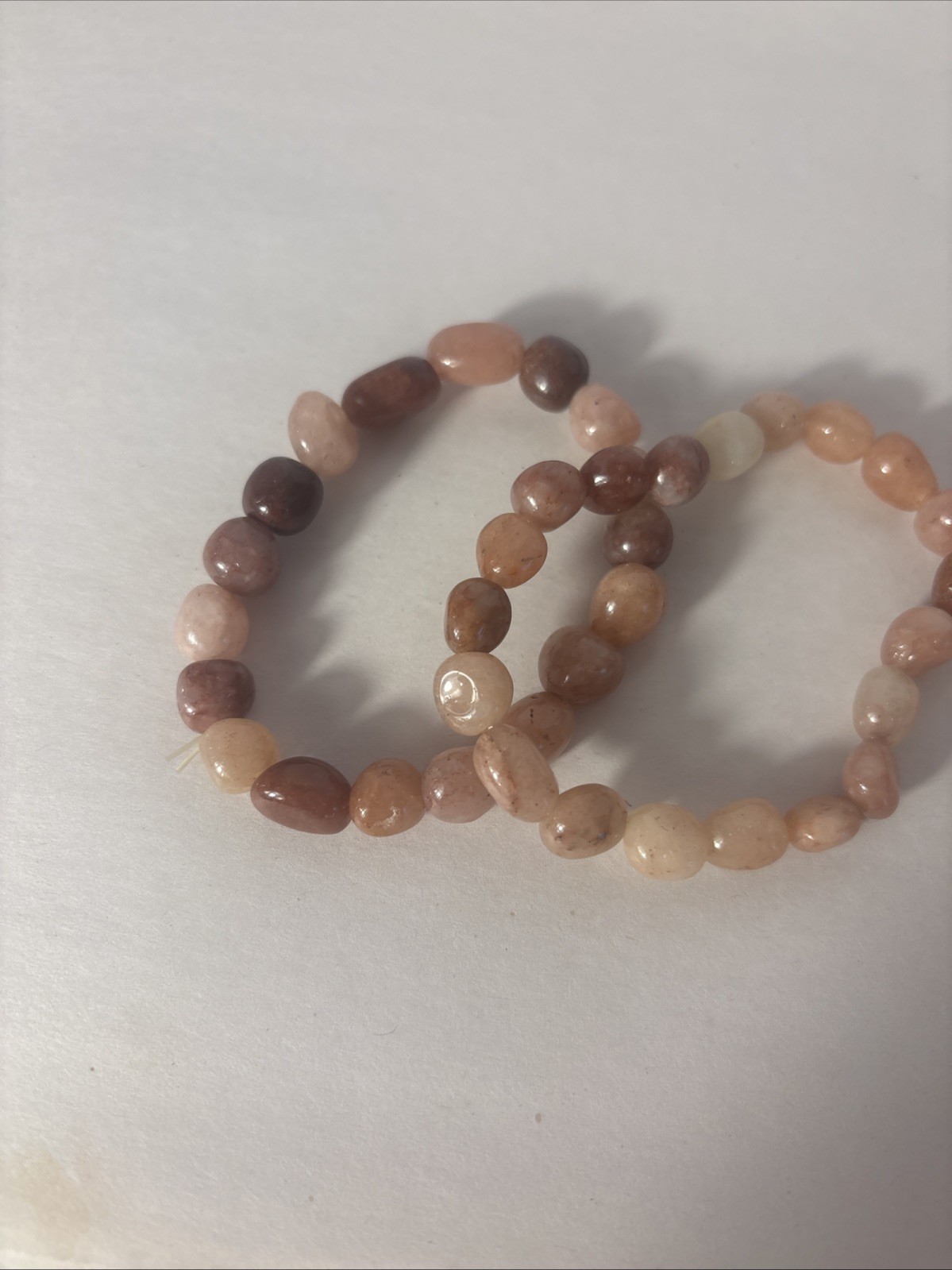 Sunstone Elastic Bracelet Sz 7