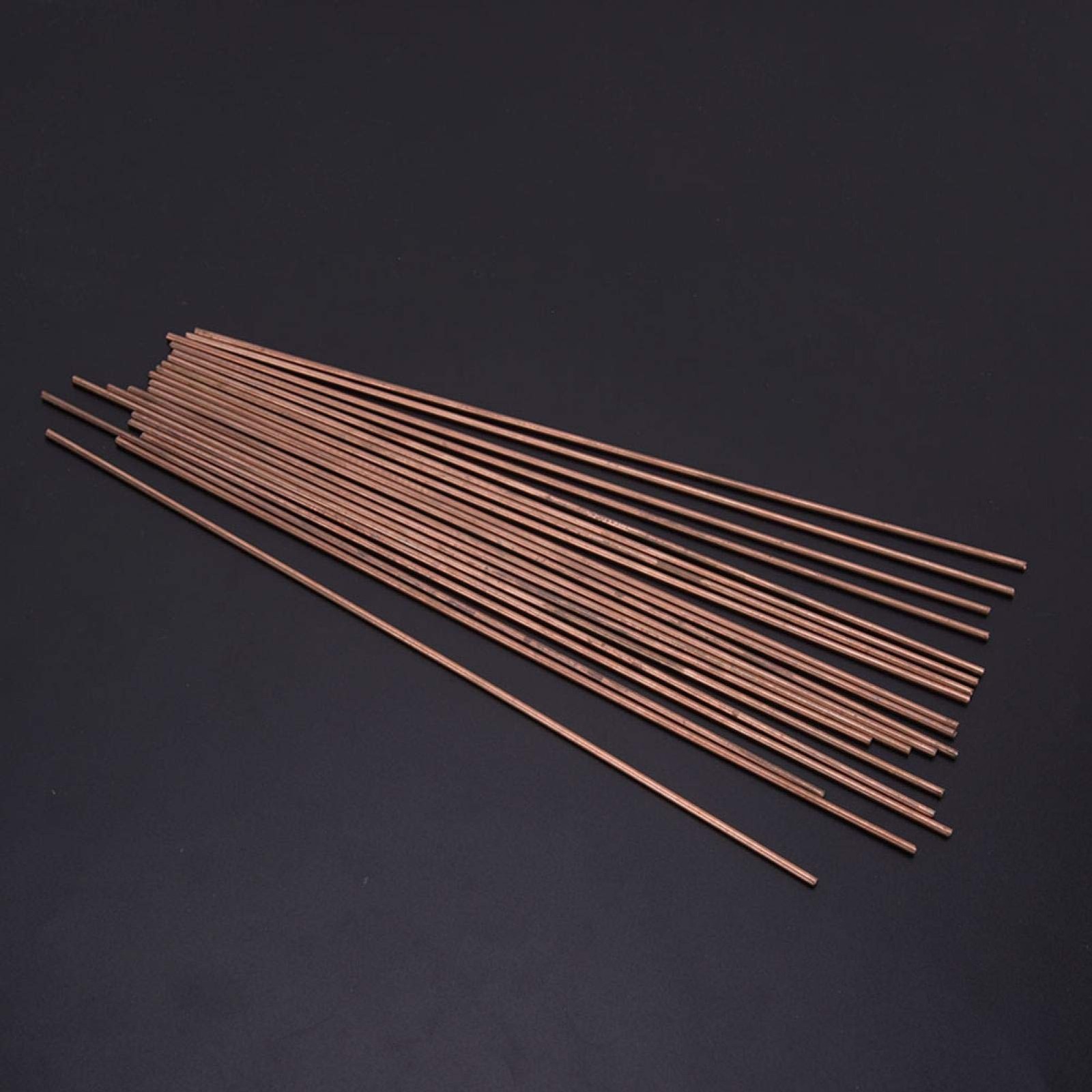 20pcs Copper Welding Rod Selffluxing Brazing Round Welding Rod Low Temperature W