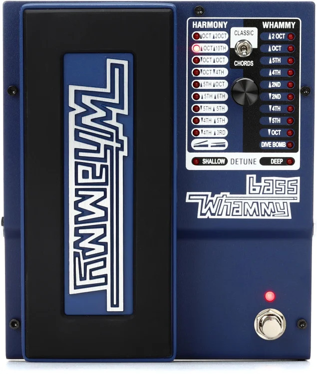 DigiTech Bass Whammy Pitch Shift Bass Pedal