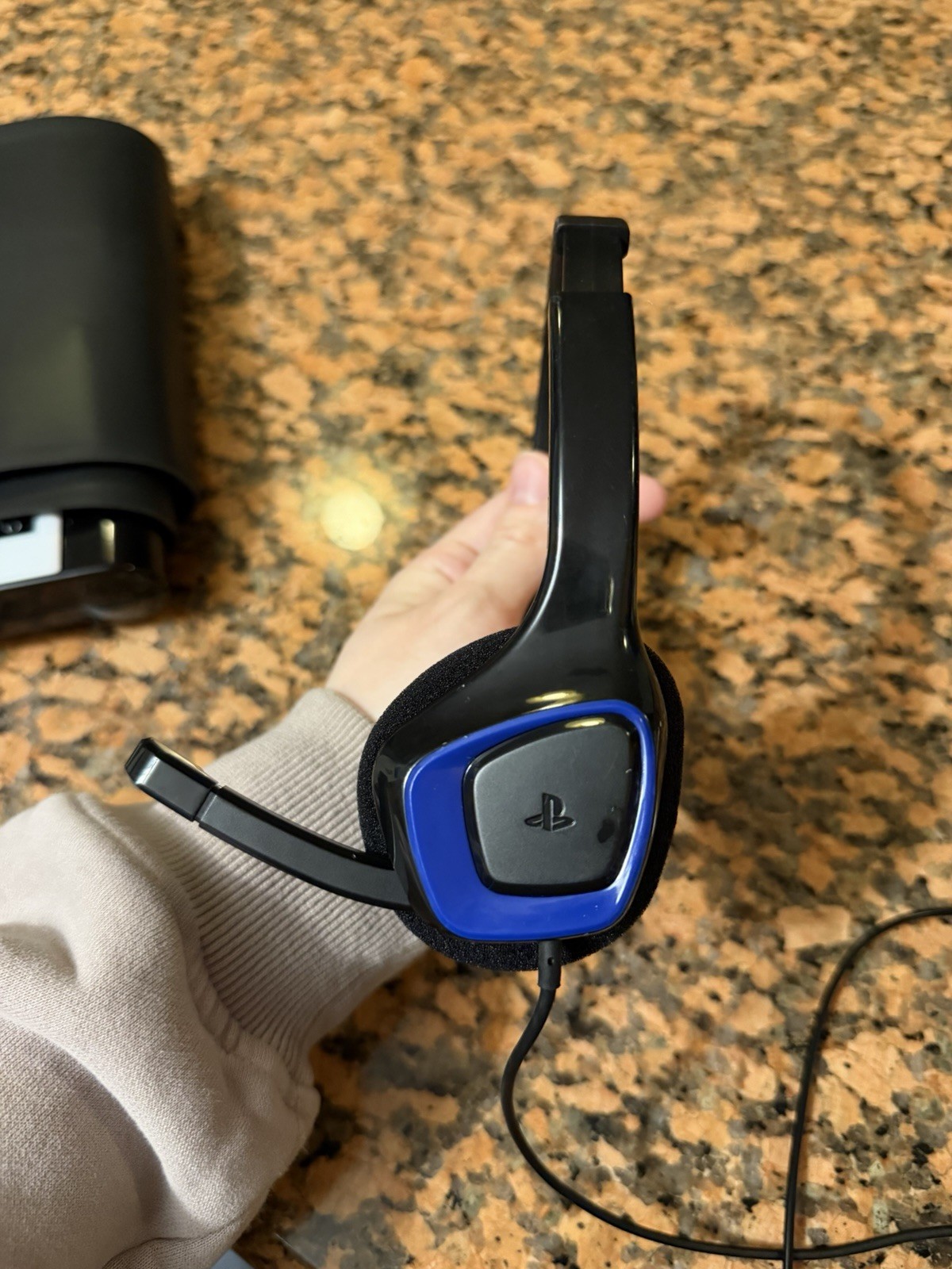 Sony PlayStation PS4 Chat Headset Black/Blue