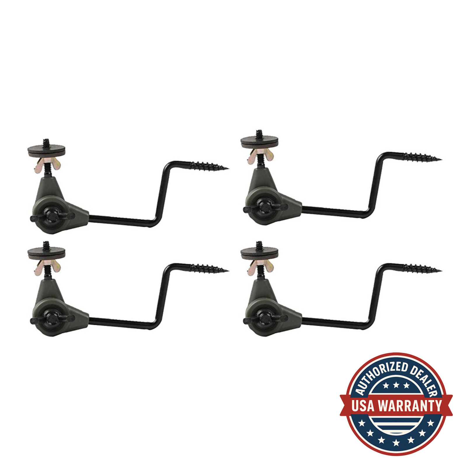 HME Economy Trail Camera Holder 4-Pack Mounts Any Trail Cams to Trees