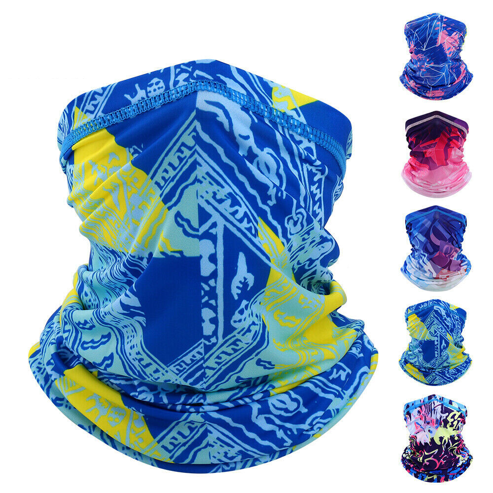 Neck Gaiter UPF 50 Face Mask Bandana UV Protection Breathable Mask for Men Women