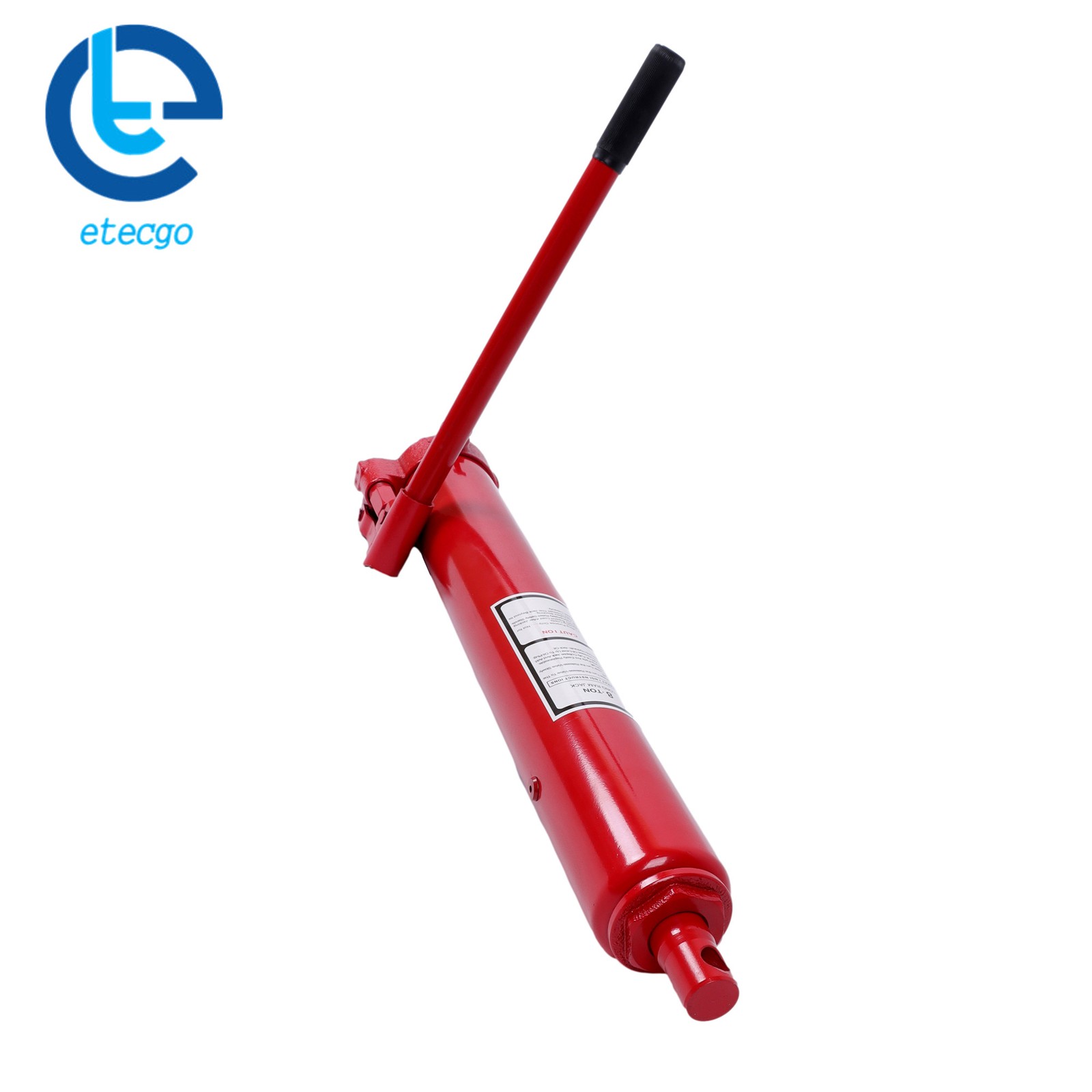 8 T Hydraulic Long Jack Manual Single Pump Engine Lift Cherry Picker