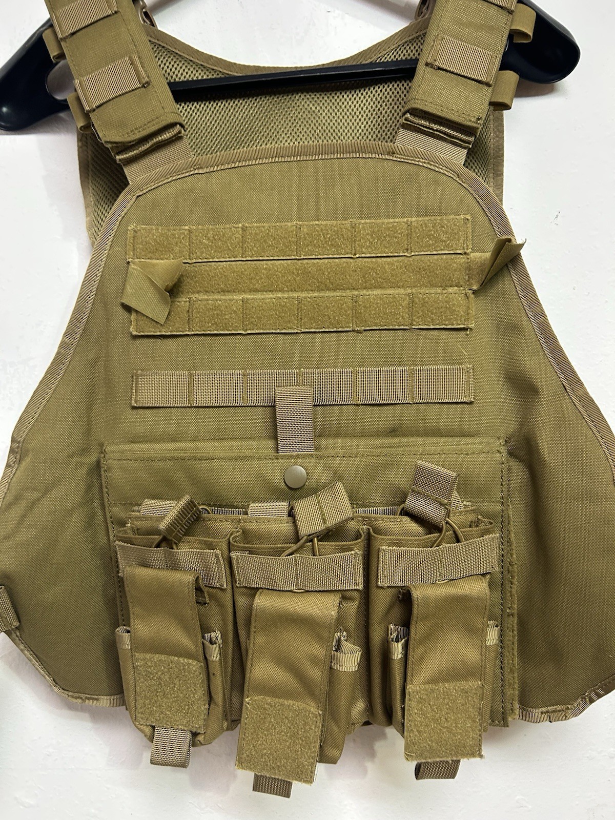 Tactical Vest Quick Release Plate Carrier Adjustable with Pouches | MOLLE System