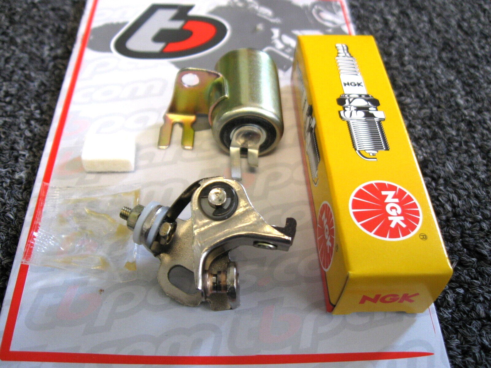 HONDA Z50A / Z50R TUNE UP KIT 1968'-1987 Points,Condenser Z50