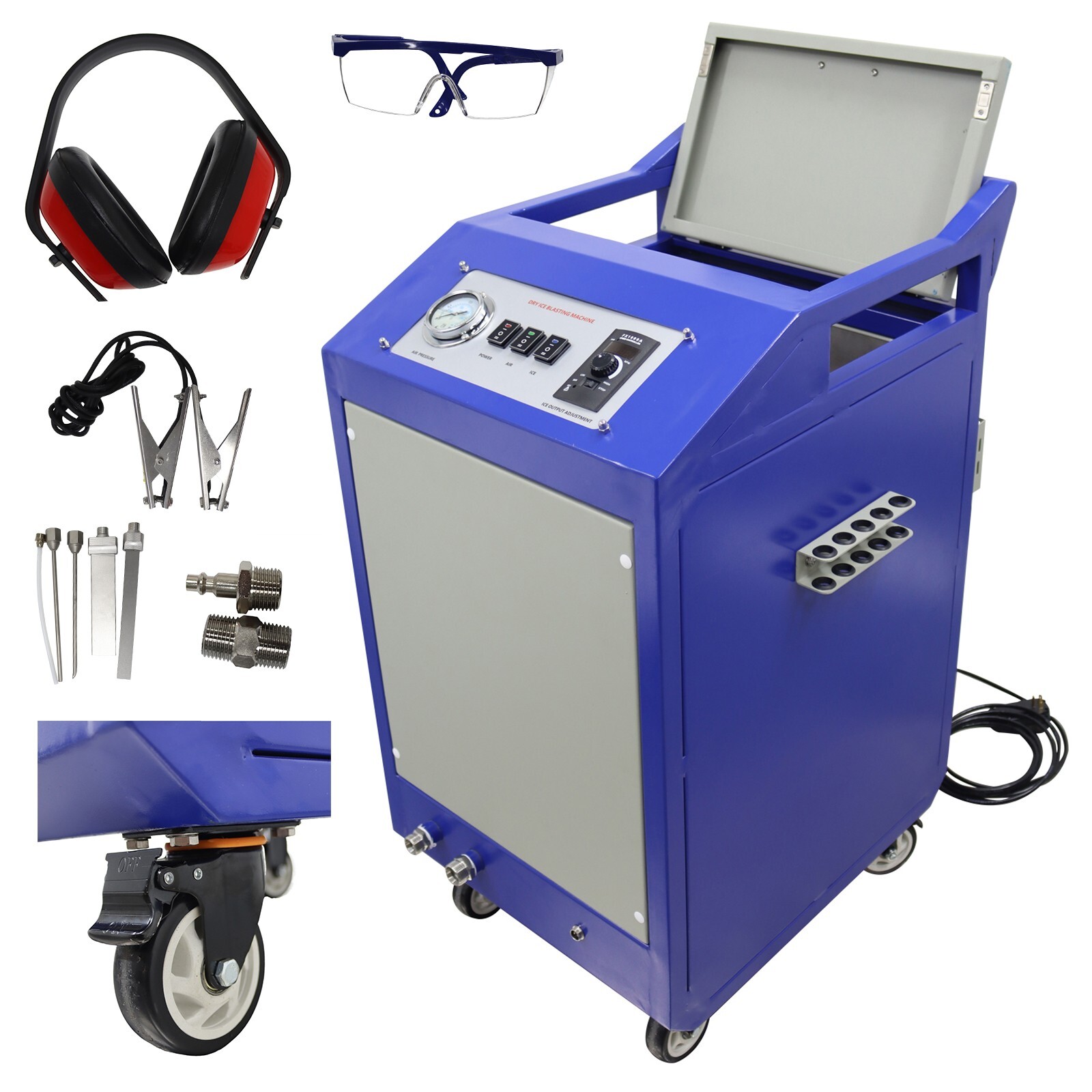 PreAsion® Industrial Dry Ice Cleaner Equipment Dry Ice Blaster Engine Cleaning