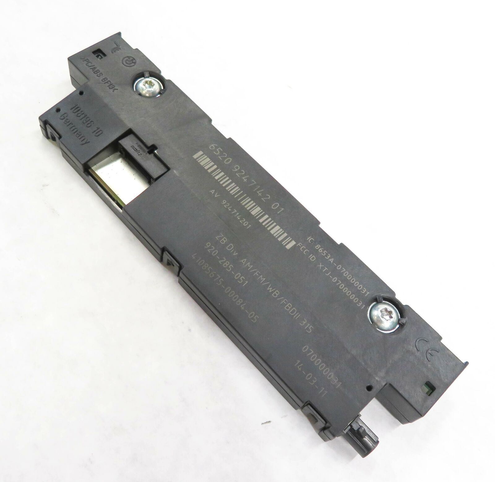 2011 BMW 535iGT (F07) RADIO STEREO ANTENNA AMP AMPLIFIER SIGNAL BOOSTER MODULE
