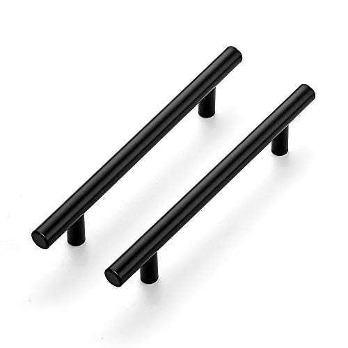 Ravinte 32 Pack 7.38" Cabinet Pulls Matte Black Stainless Steel Kitchen Handles