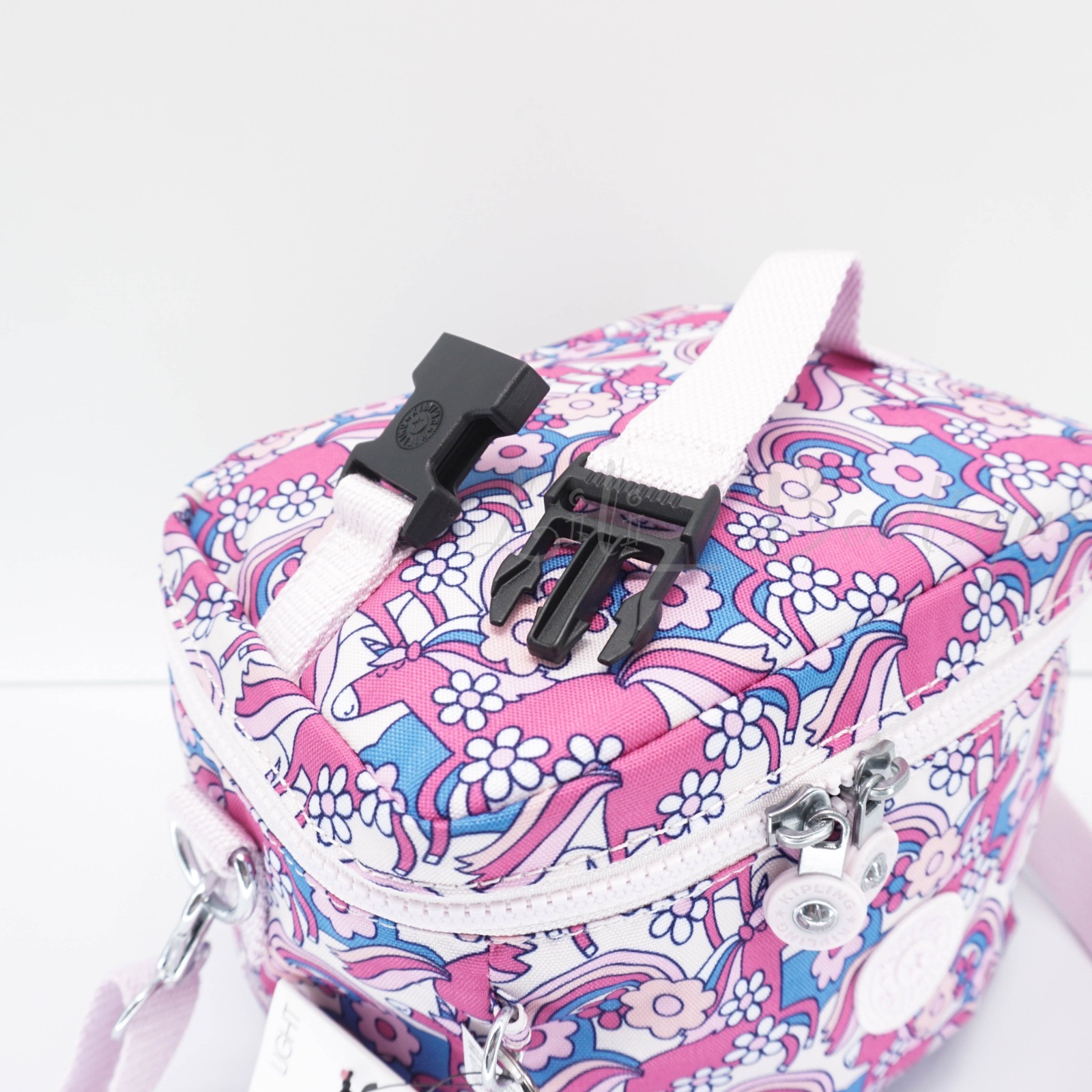 Kipling Graham Insulated Lunch Box Bag Polyester AC8234 Mystical Mane Multi $64