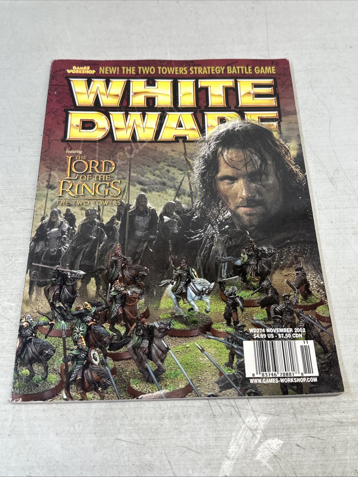 Games Workshop Monthly Magazine White Dwarf 274 November 2002 Warhammer 40K Lotr