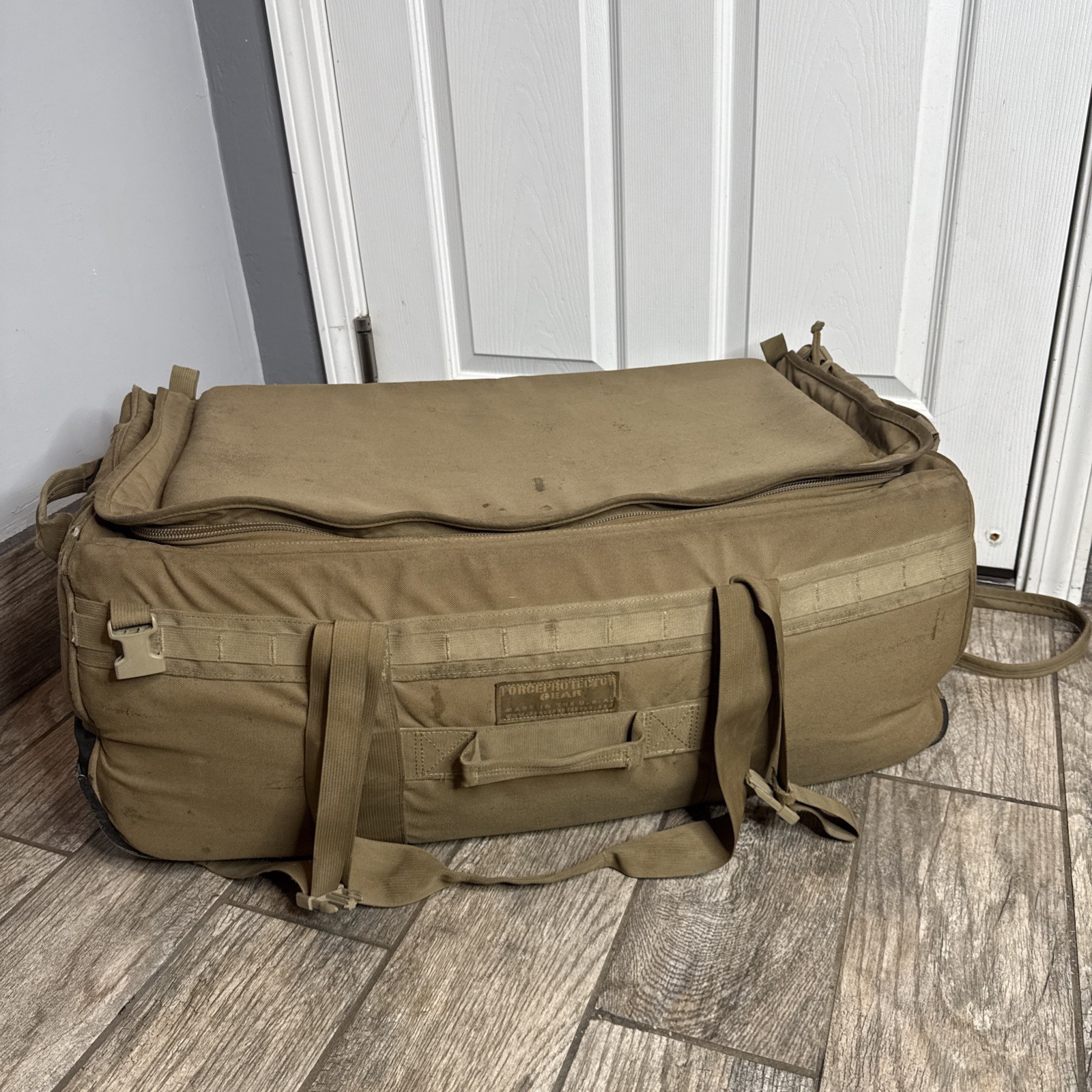USMC Force Protector Gear USGI Deployment Bag on Wheels 2