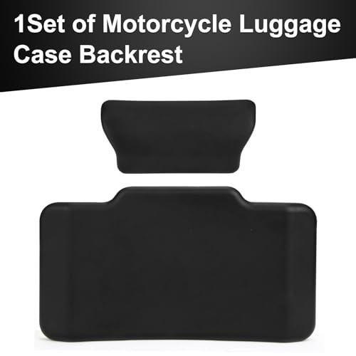 Motorcycle Top Case Passenger Backrest, Universal Motorcycle Back Cushion Top