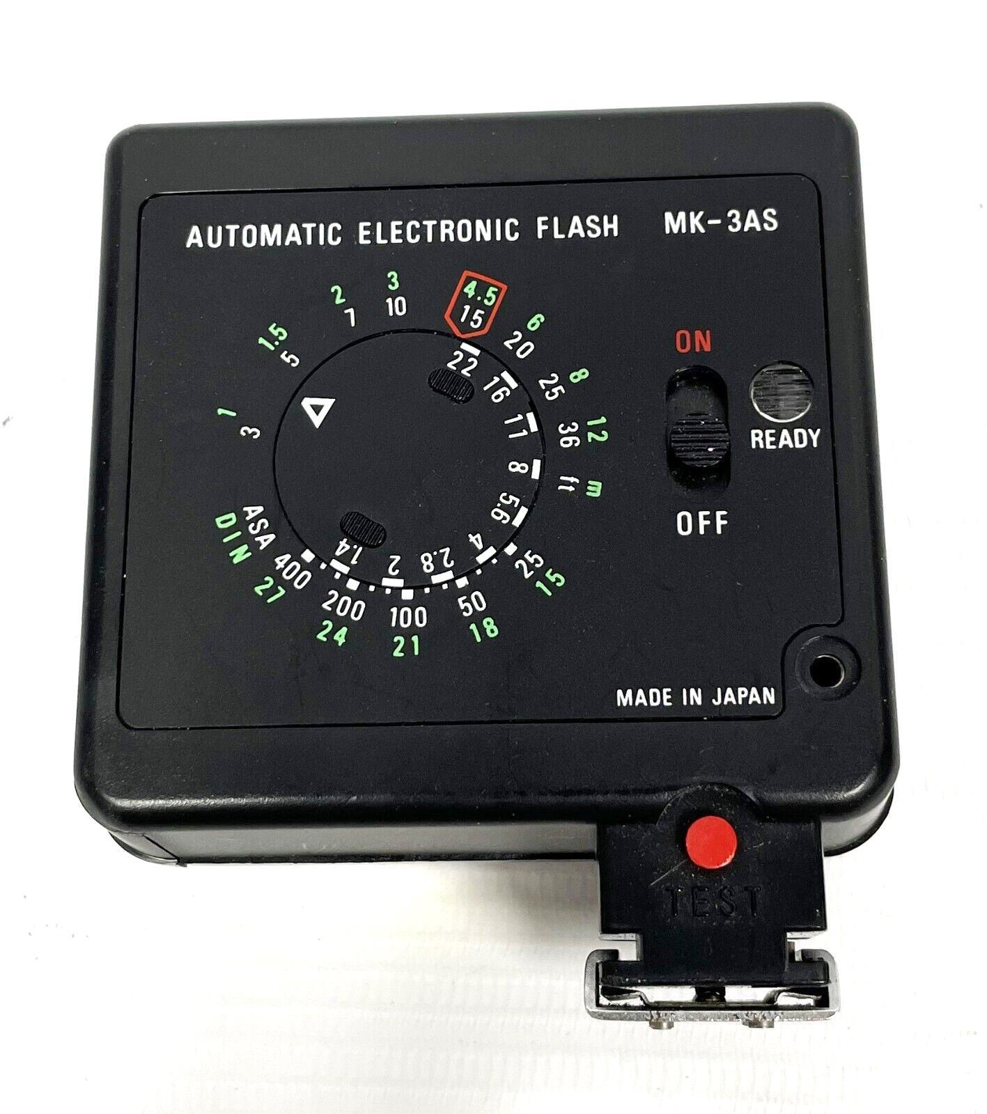 Soligor Model MK-3AS JCII 98 Automatic Electronic Flash for SLR Film Camera