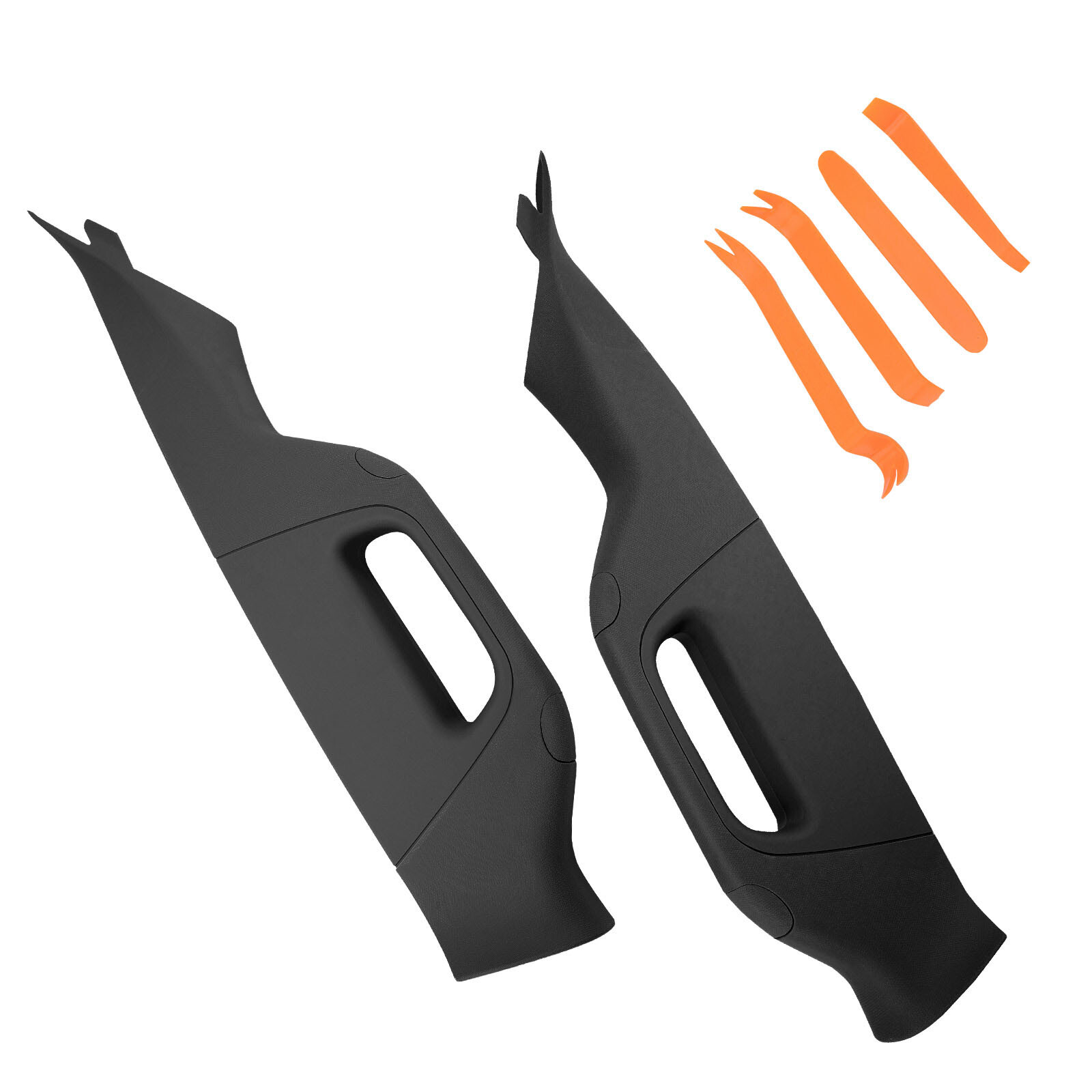 Pair A-Pillar Interior Trim Grab Handle Front Left Right For 2011-16 Ford F-250
