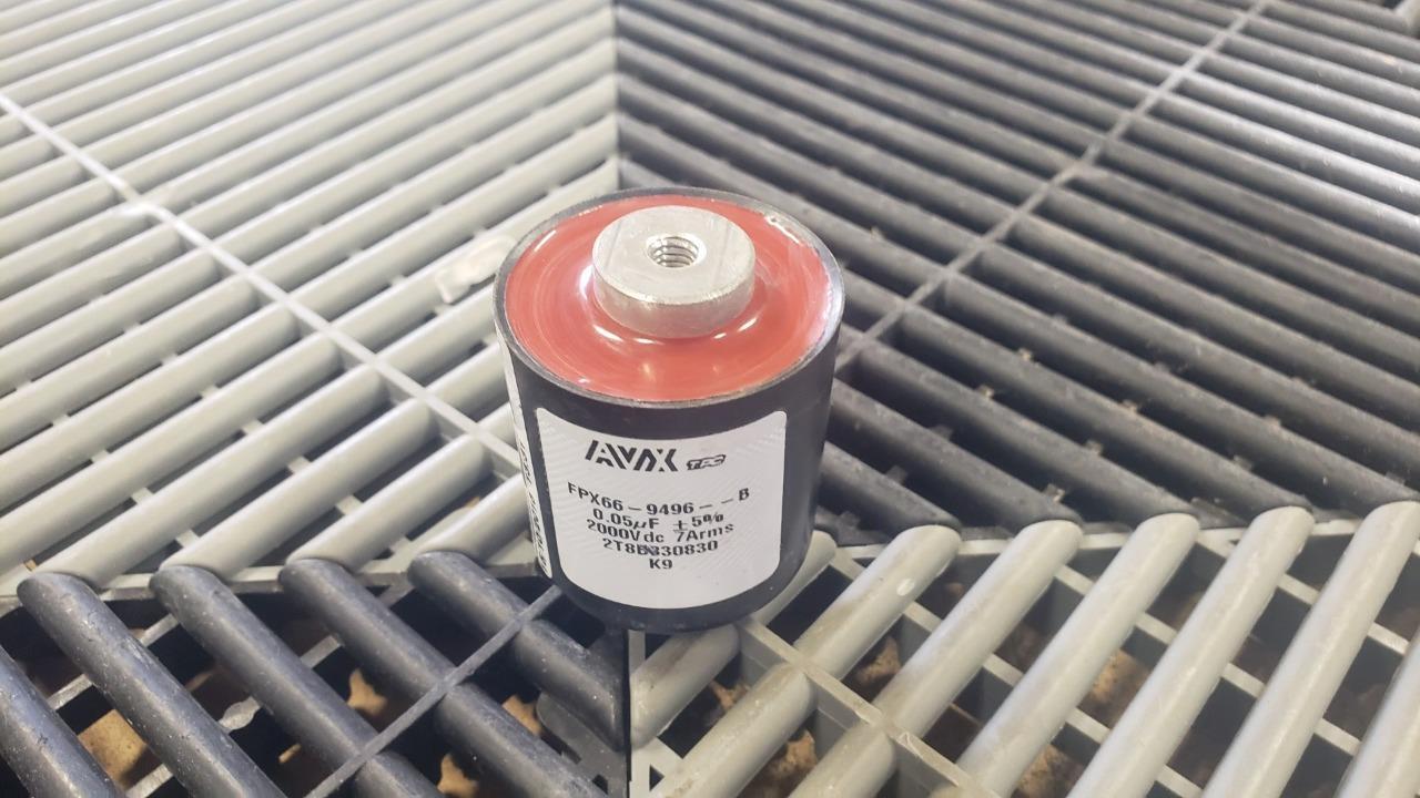 AVX High Voltage Power Capacitors FPX66-9496--B 2000VDC,0.05 uF