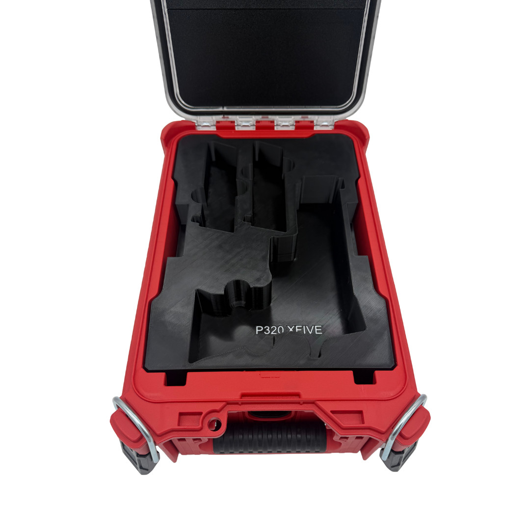 Sig Sauer P320 XFIVE Insert for Milwaukee Packout – Double Stack Storage