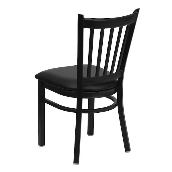 Hercules Restaurant Chair, 17 in W 20-1/4" L 34-1/4" H, Vinyl Seat Flash