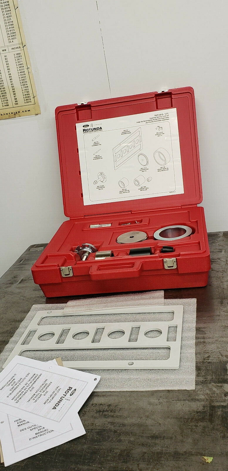 Ford Rotunda TKIT-2018P3-FL Essential Special Service Tool Kit.  new