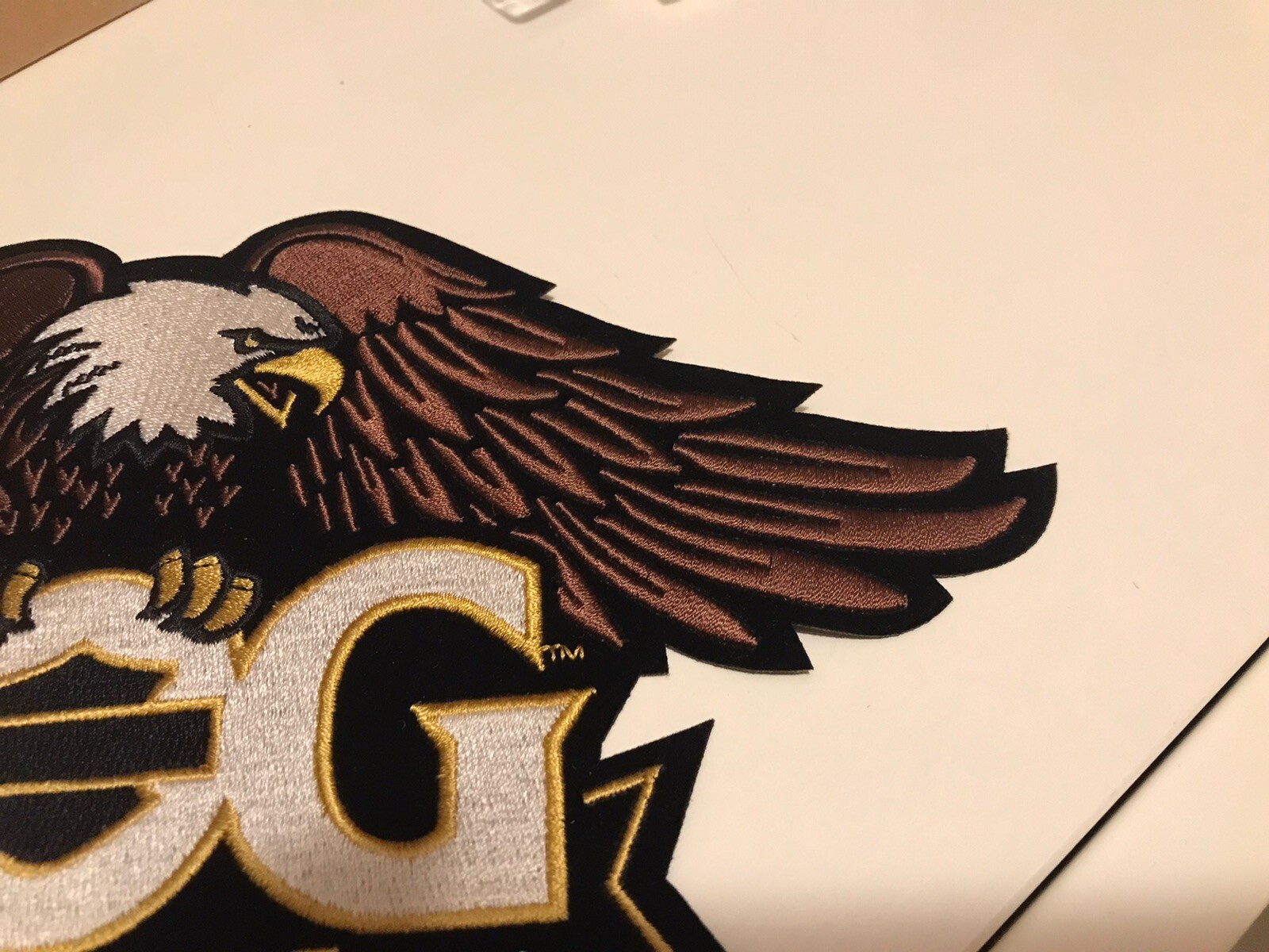 Large 10 3/4" Harley Davidson Owners Group Patch HOG Eagle Motorcycle Jacket