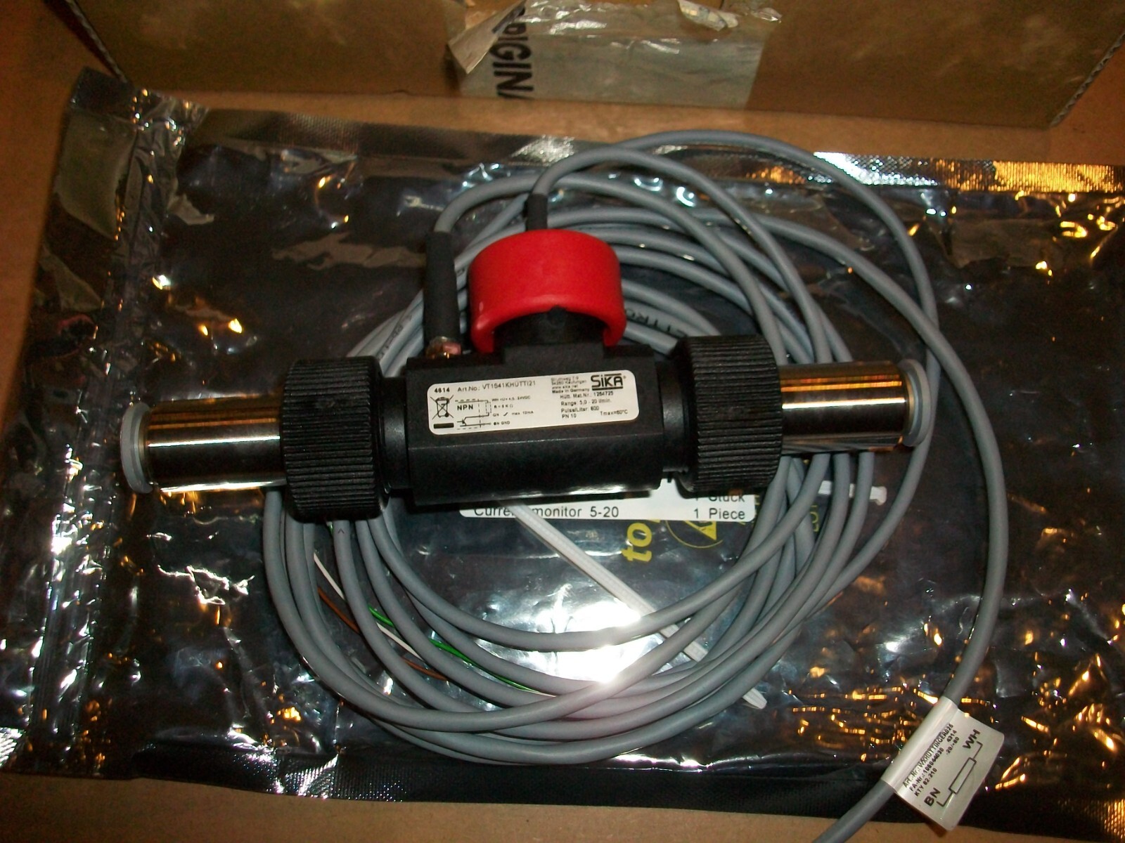 Sika Flow Sensor VT1541KHUTTI21   TRUMPF 1264725  NEW IN BOX