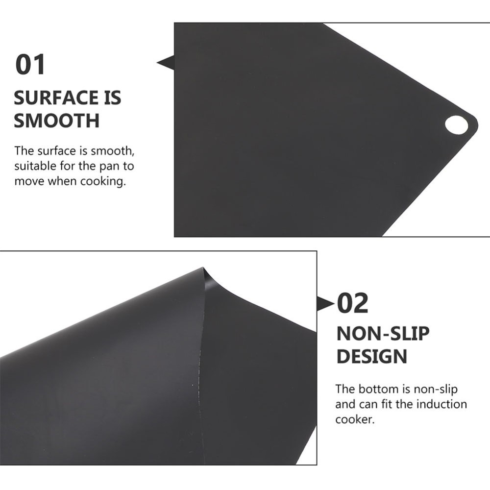Silicone Countertop Induction Cooker Mat Protective Kitchen Insulation Pad