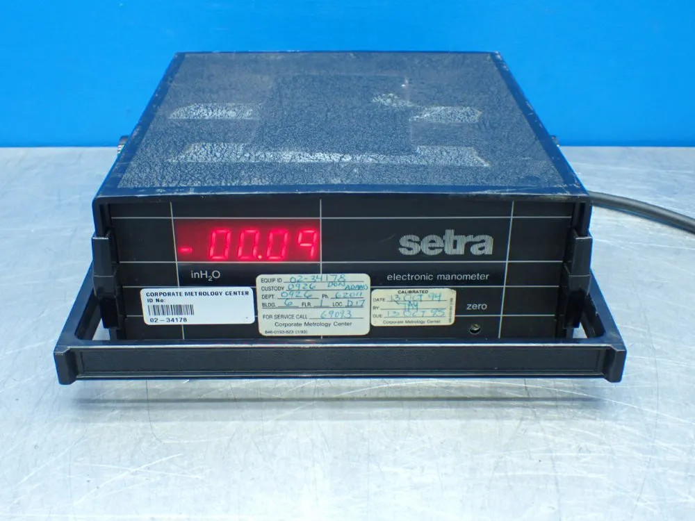 SETRA ULTRASONIC MANOMETER 339-1