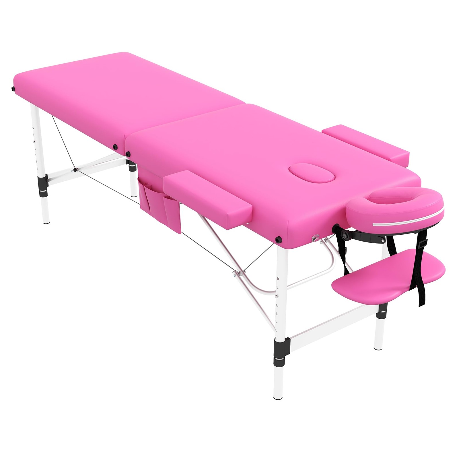 civama Massage Table Bed Portable, 26 Onesize, Pink (Aluminum Leg)