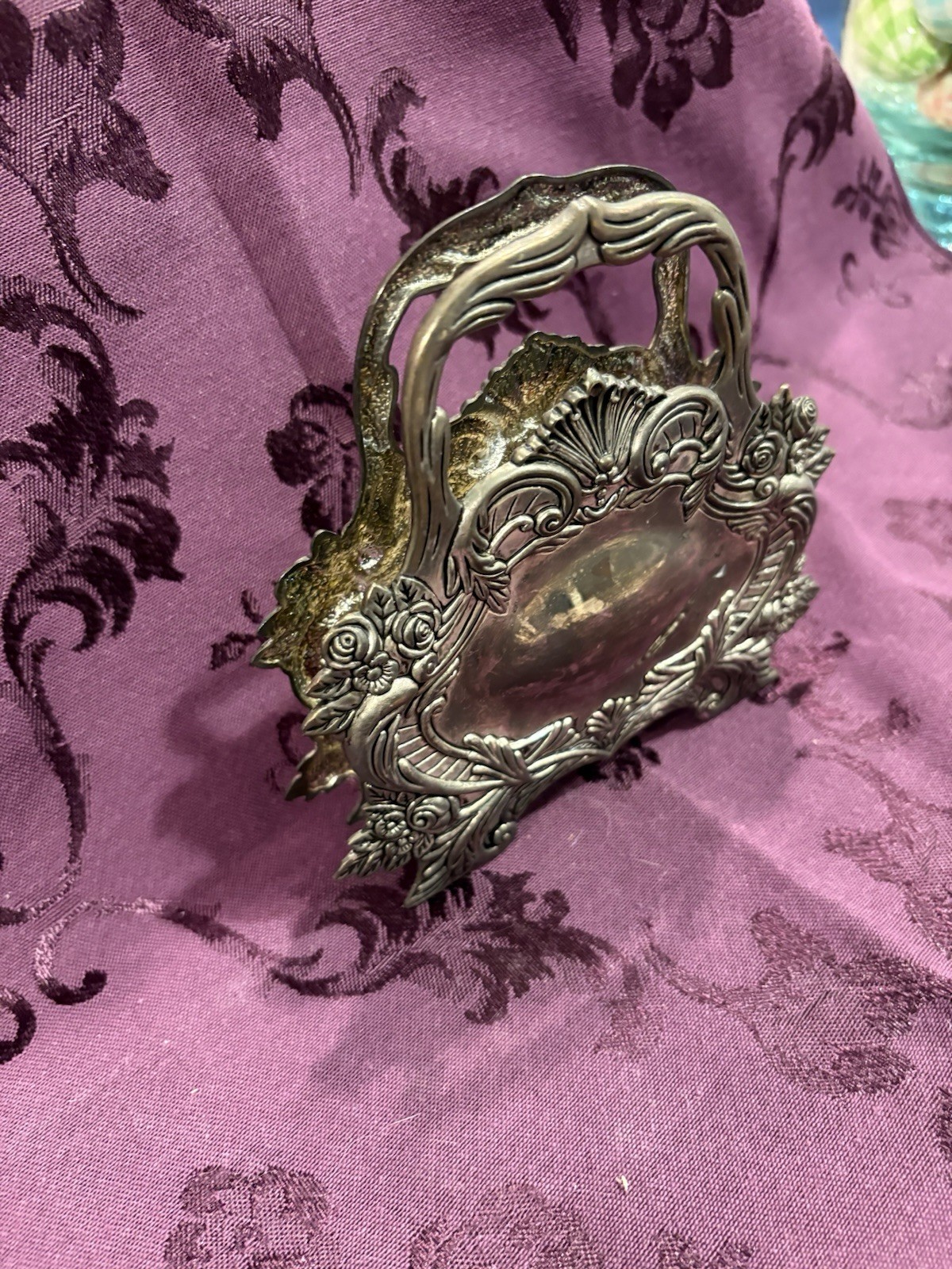 Vintage Studio Silversmith’s Napkin Holder