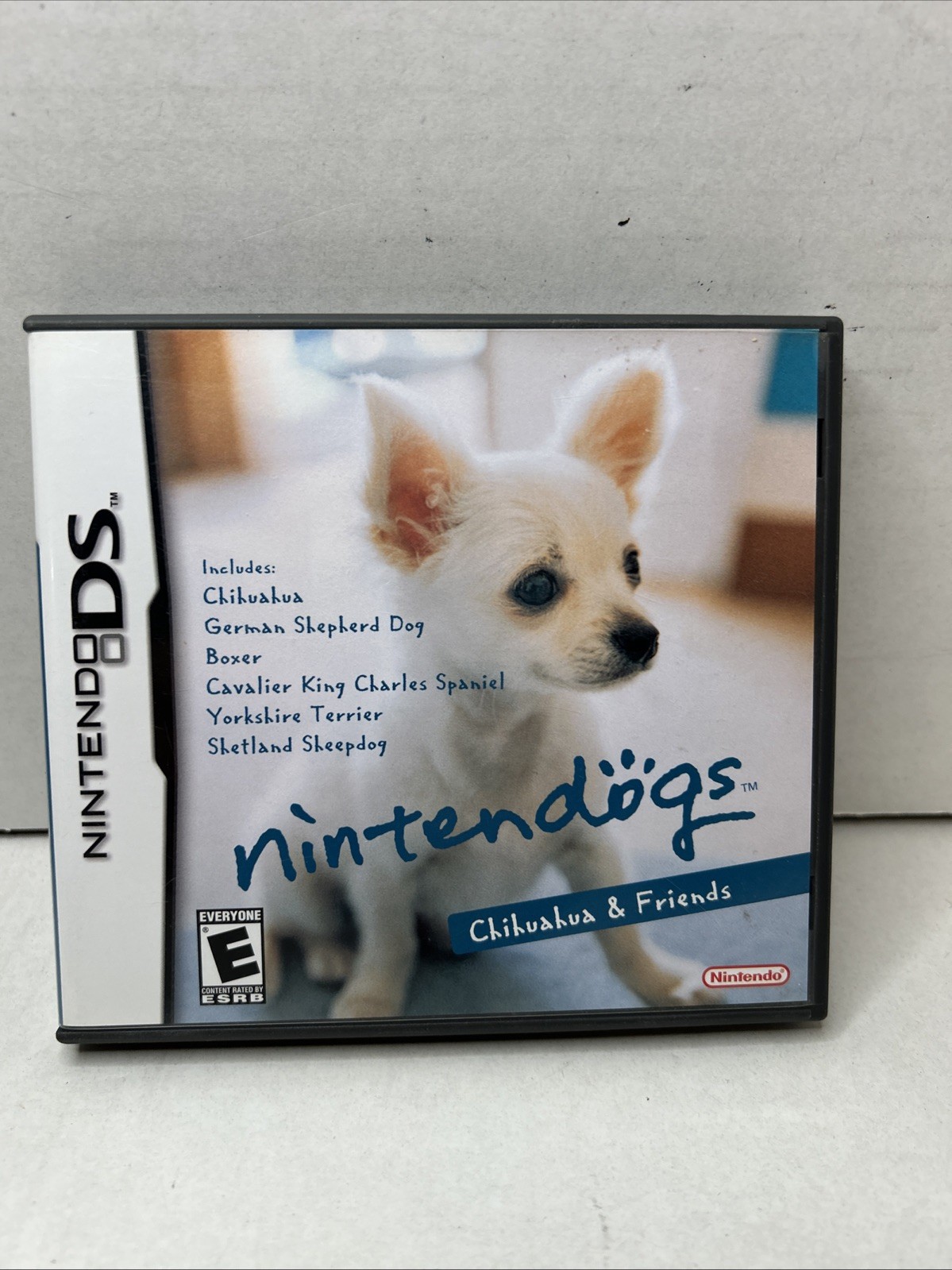 Nintendogs: Chihuahua & Friends Nintendo DS No Game Case And Manuals Only