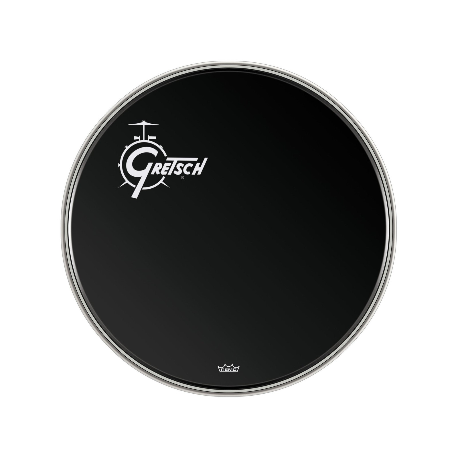 Gretsch - GRDHEB22O - Bass Head, 22" Offset Logo (Ebony)