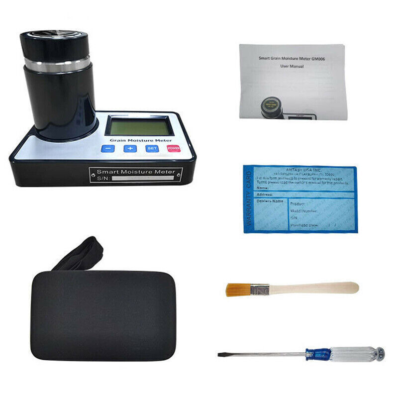 Digital Moisture Analyzer,Grain Moisture Meter Grains Coffee Beans,GM006