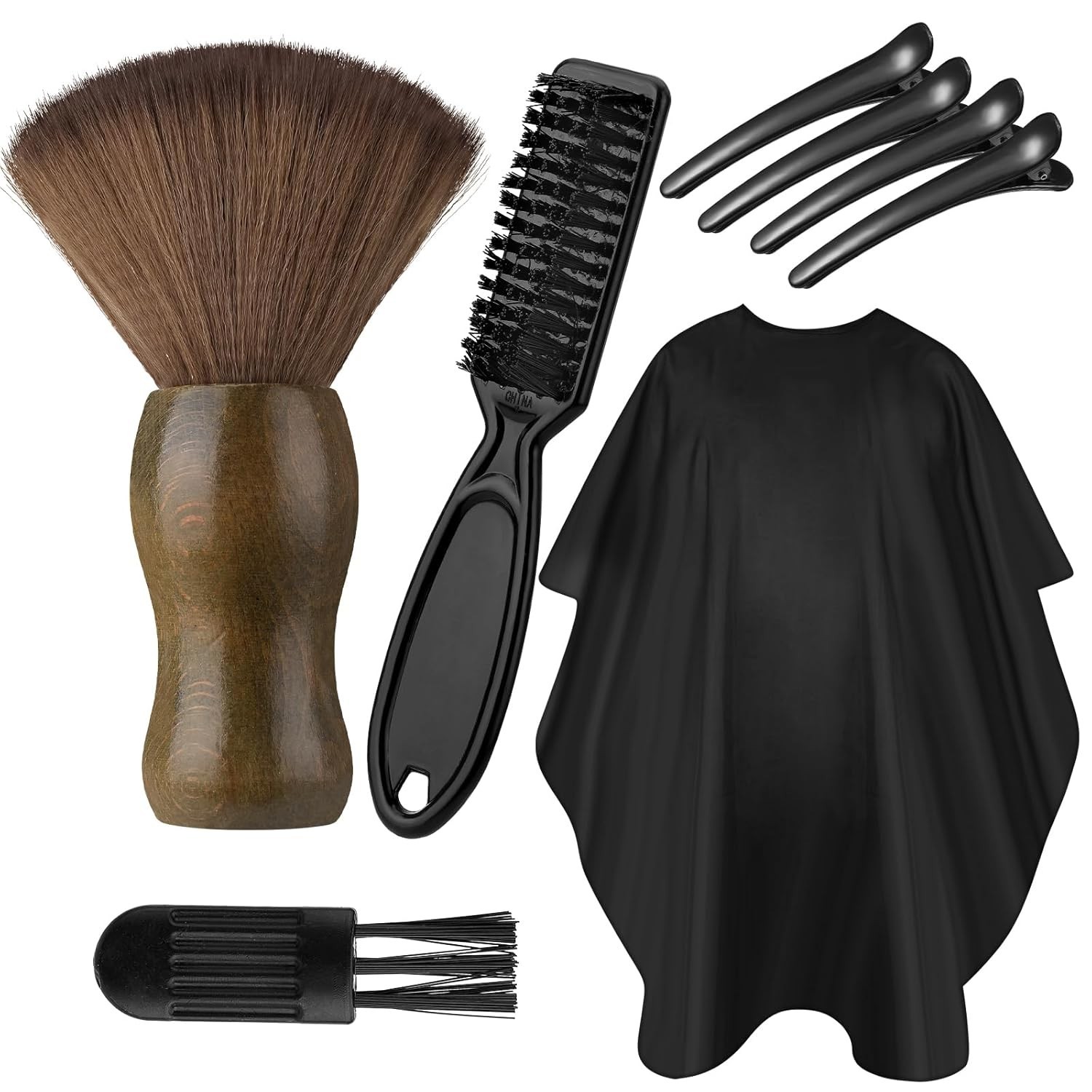 Professional Hair Cutting Cape Neck Duster Brush Salon Barber Accessories