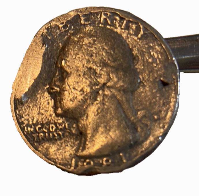 1981 D Quarter Multiple Error Coin