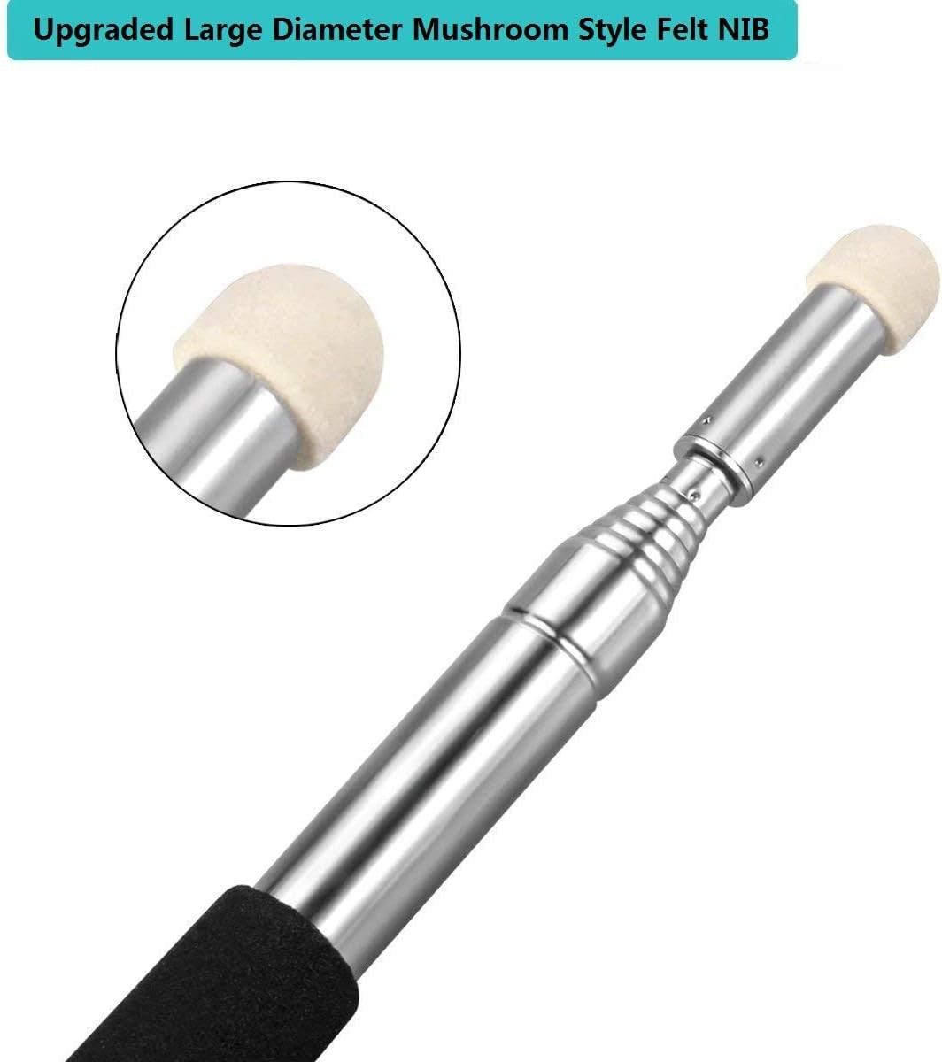 Telescopic Teachers Pointer,Teaching Pointer,Hand Pointer Extendable 39 inch