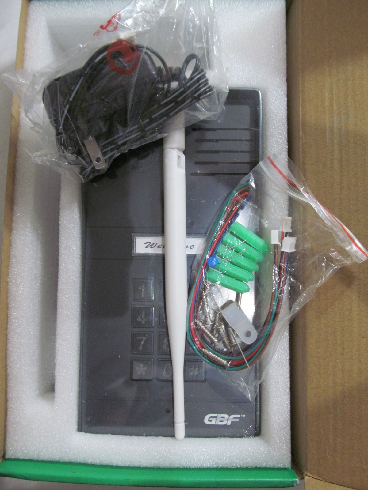 NEW GBF Smart Video Door Phone & Doorbell Intercom System with a Smart keypad